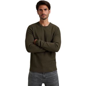 Cast Iron - Trui - Groen - Ronde Hals - Lange Mouw