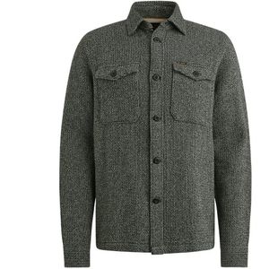 PME Legend - FANCY TWEEDLOOK - Hemd - Donker Groen