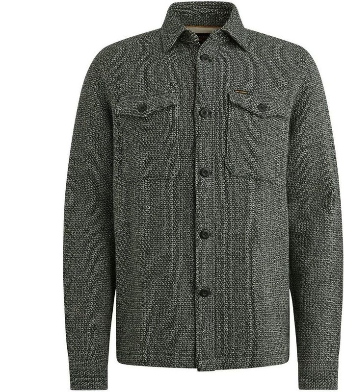 PME Legend - FANCY TWEEDLOOK - Hemd - Donker Groen