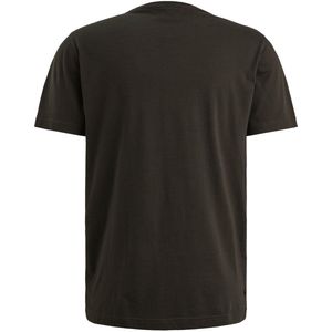 PME Legend Heren t-shirt grijs (Maat: S) - Fotoprint - Halslijn: Ronde hals,