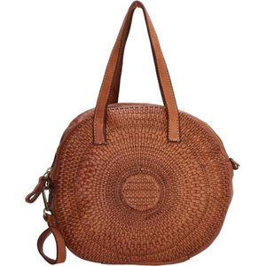 Hide & Stitches Dolemites Handtas - Cognac