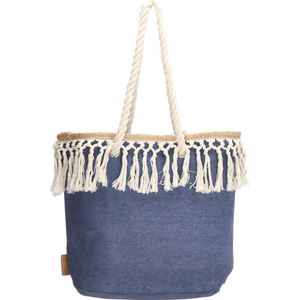 PE-Florence Natural life Shopper - Jeansblauw