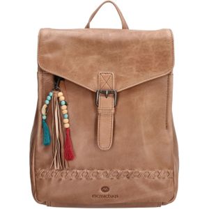 Micmacbags Friendship Beige Leren Rugzak 18662031