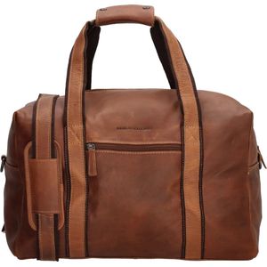 Hide & Stitches Japura Leren Reistas - Cognac