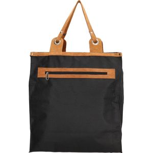 No label Basics Boodschappentas - Zwart