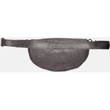 Charm London Anna Heuptas Crossbody Schoudertasje Fanny Pack Festival - Donkerzilver - 100% Leer