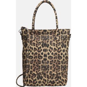 Zebra Trends Grote Schoudertas / Crossbodytas Dames - Natural Bag Kartel rits - Print