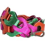 Charm London Anna Schouderband - Multi fuchsia - 100% Leer