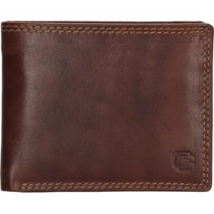 Gio Gini billfold portemonnee S brown