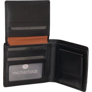 Micmacbags Le Mans Portemonnee - Zwart