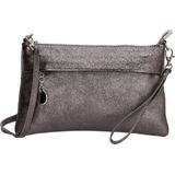 Charm London Anna Clutch/avondtasje - Donkerzilver