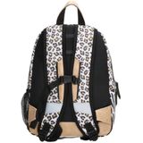 Zebra Trends Girls Rugzak Tiger Leopard - Wit Beige