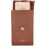 Charm London Midwood Telefoontasje - Cognac