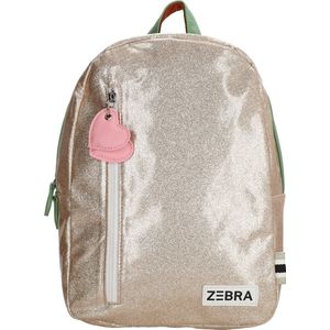 Zebra Trends Girls Rugzak - Goud