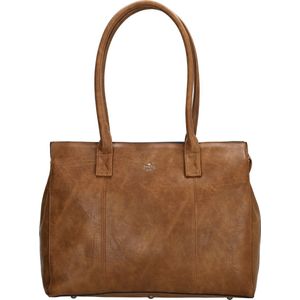 Charm London Dow Gate Shopper 15,6 inch (34.5x19.4 cm) - Cognac