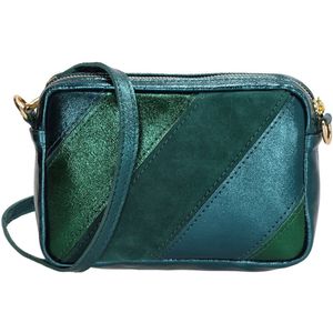 Charm London Anna Schoudertas petrol damestas