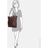 Micmacbags Everyday Shopper - Donkerbruin