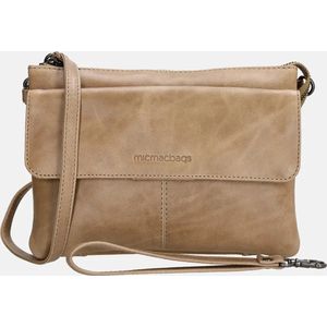 Micmacbags crossbody tas taupe