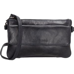 Micmacbags Porto Schoudertas - Donker navy