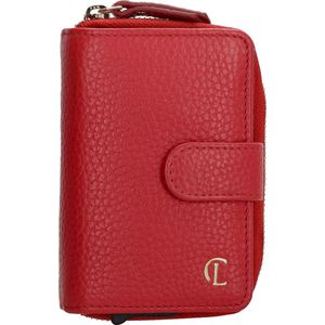 Charm London safety wallet portemonnee red