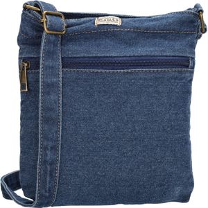 Beagles Tejeda Crossbody Schoudertas Jeans Trendy - Jeansblauw