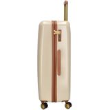 Castillo London Nice Travel Handbagage Koffer - 55 cm - 35 Liter - TSA Slot - Beige