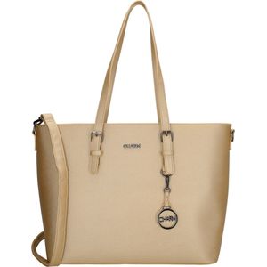 Charm London Birmingham Shopper 15,6 inch (34.5x19.4 cm) - Licht goud