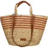 PE Florence Natural Life Strandtas - Naturel Cognac