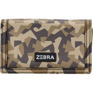 Zebra Trends - Klittenband Portemonnee - Multi - Stof - Compact Formaat