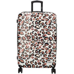 Zebra Trends - Travel Koffer - Luipaard Print - ABS - 76 x 57 x 26 cm