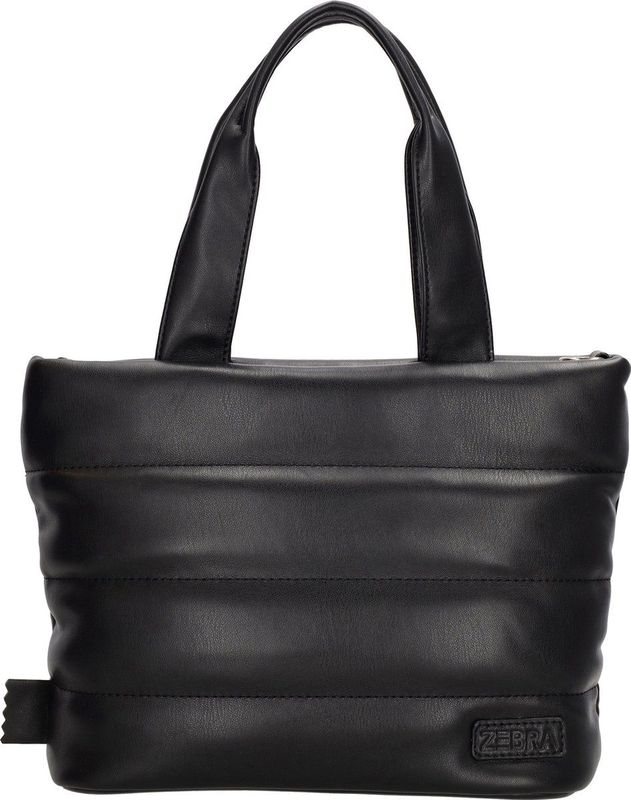 Zebra Evie Medium Hand & Crossbody Schoudertas - Zwart