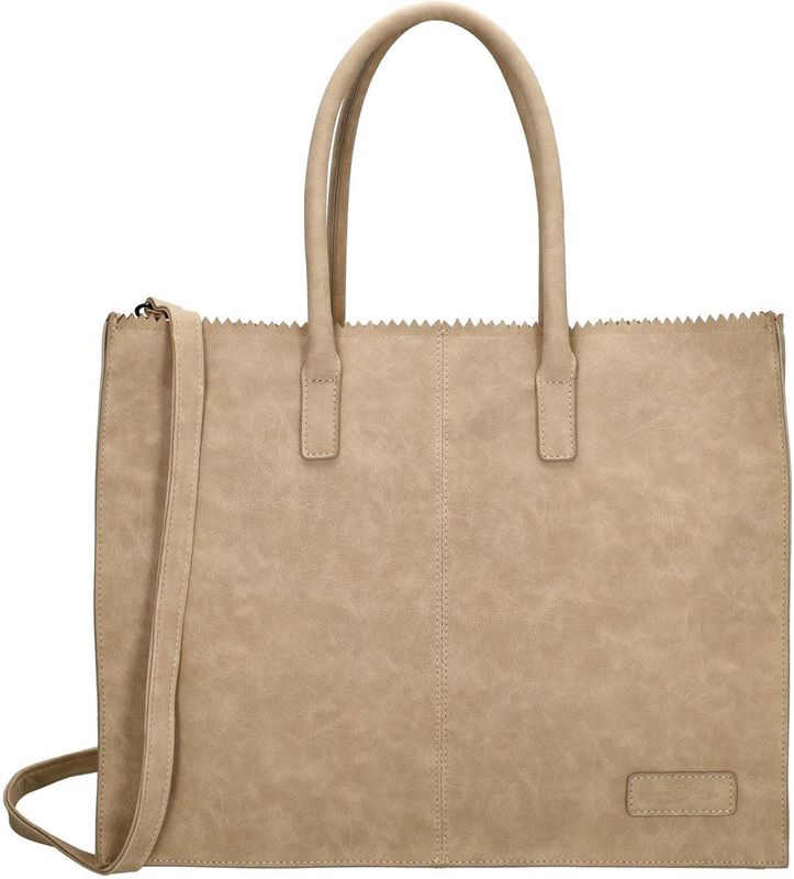 Zebra Trends Lisa XL Shopper - Taupe