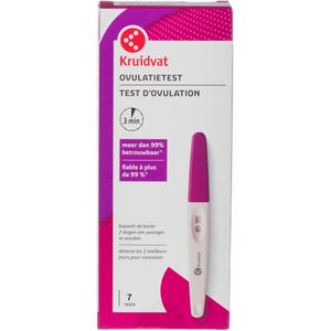 Kruidvat - Ovulatietest - Zelftesten - Betrouwbaarheid meer dan 99%