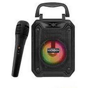 Karaoke set speaker met microfoon - avec microphone