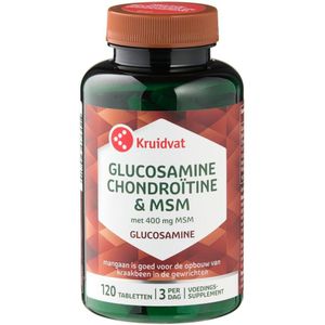 Kruidvat - Glucosamine Chondroitine en MSM - Tabletten