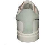 Giga - G4143 - Klittenbandschoenen - Velours Optisch Wit - Velours Sprankelend Groen