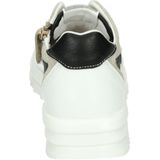 Giga Shoes G4081 - MeisjesLage schoenenKindersneakers - Kleur: Wit beige