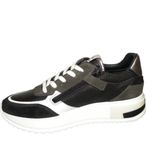 Giga - G4160 Sneakers - Velour Black/Lione Br.White