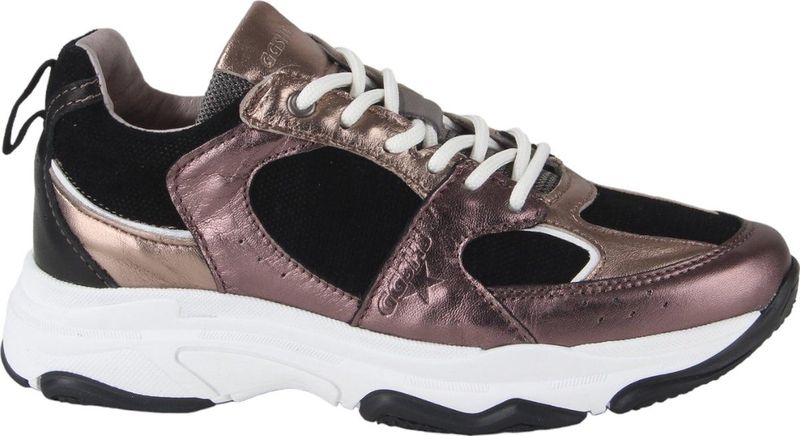 Giga - G4296-B49A64 Sneakers - Zwart - Leer - Rubber Zool