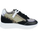 Giga - Sneakers - Zwart Combi - Suede en Leer