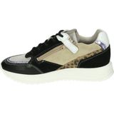 Giga - Sneakers - Zwart Combi - Suede en Leer