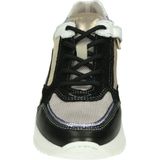 Giga - Sneakers - Zwart Combi - Suede en Leer