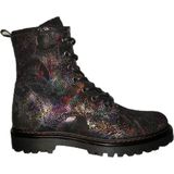 Giga Shoes G4335-B80 meisjes veterboots zwart