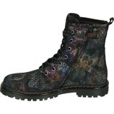 Giga Shoes G4335-B80 meisjes veterboots zwart