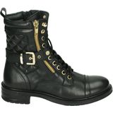Giga Shoes G4343-A46 meisjes veterboots zwart