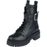 Giga Shoes G4346-A46 meisjes veterboots zwart