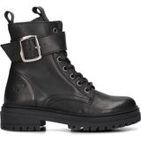 Giga Shoes G4346-A46 meisjes veterboots zwart