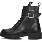 Giga Shoes G4346-A46 meisjes veterboots zwart