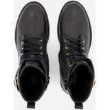 Giga - Veterboots - Zwart - Leer