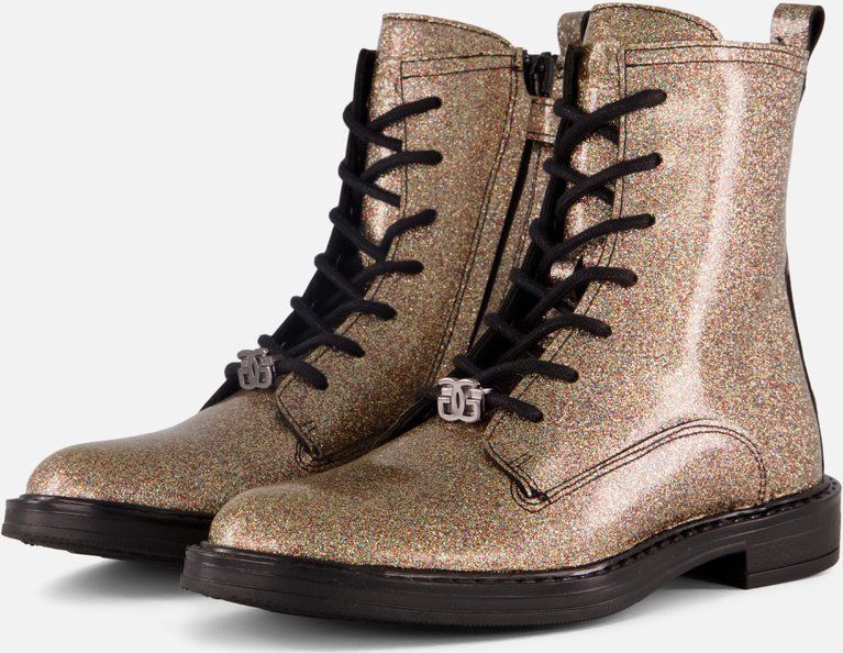 Giga - Veterboots - Zilver - Leer